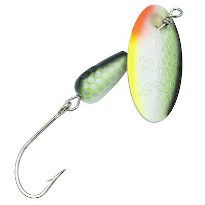 Panther Martin 4 Inline Swivel 1/8 Oz Single Hook Fish Scale Green - SpinnersPanther MartinFreshwater023634353618FishAndSave
