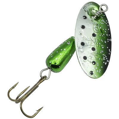 Panther Martin 6 Inline Swivel 1/4 Oz - SpinnersPanther MartinGreen Silver SpeckledFreshwater023634353366FishAndSave
