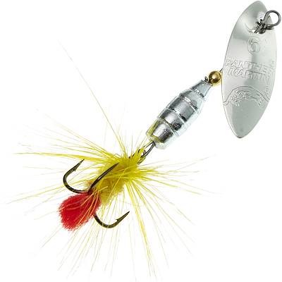 Panther Martin 6 Willow Strike Metal Fly 1/4Oz Silver Yellow - SpinnersPanther MartinFreshwater023634349918FishAndSave