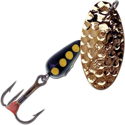 Panther Martin Hammered Scented In - Line Spinner 4 1/8 Oz Gold Garlic - SpinnersPanther MartinFreshwater023634345590FishAndSave