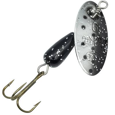 Panther Martin Inline Swivel 4 1/4 Oz - SpinnersPanther MartinBlack Silver SpeckledBass023634353816FishAndSave