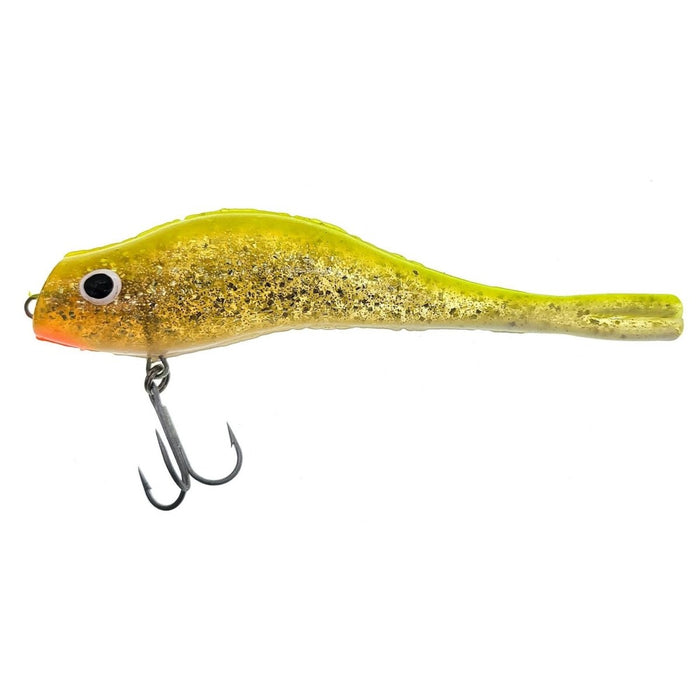 Paul Browns Maniac Mullet 4.5" 5/8 Oz Qty 1 - PlasticsPaul BrownsChartreuse/Silver/WhiteBass042095537917FishAndSave
