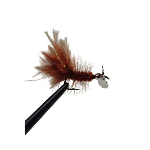 Pee Wee Pistol Pete 12 Brown Marabou Qty 3 - Misc. FliesPistol PeteFreshwater724017122226FishAndSave