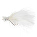 Perfect Hatch Dry fly Bass Popper #6 White Qty 1 - FishAndSave