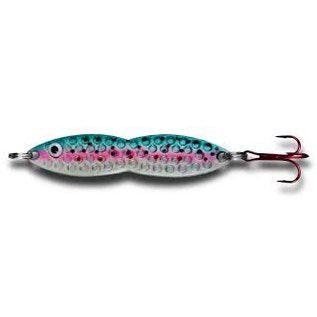 PK Lures Flutter Fish 1/4 Oz - JigsPK LuresRainbow GlowFreshwater813726010013FishAndSave
