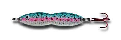 PK Lures Flutter Fish 1/4 Oz - JigsPK LuresRainbow GlowFreshwater813726010013FishAndSave