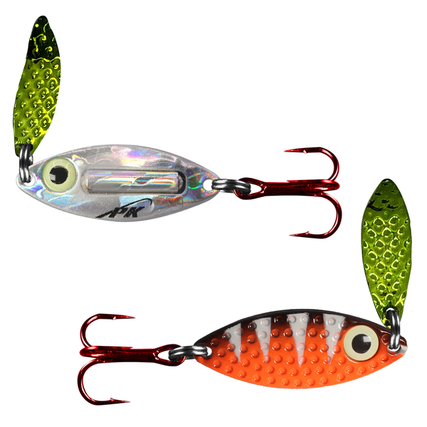 PK Lures Rattling Spoon - SpoonsPK LuresBengal Tiger Glow1/4 OzClearanceFishAndSave