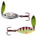 PK Lures Rattling Spoon - SpoonsPK LuresRed Tiger Glow1/4 OzClearanceFishAndSave