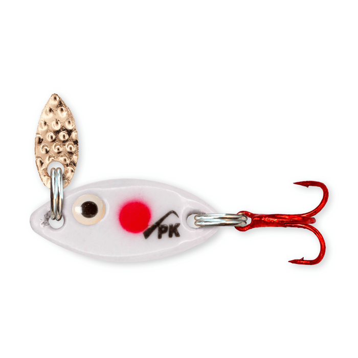 PK Lures Tungsten Predator 1/16 Oz - SpinnersPK LuresRed Dot GlowFreshwater813726013182FishAndSave