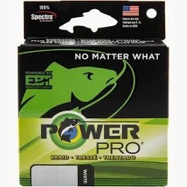 Power Pro Braid 300 Yds 65Lb White - Line/LeaderPower ProBass712649101610FishAndSave
