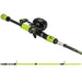 Profishiency Micro Spinning Combo 5'6" Medium 2 - Pc Hi - Vis Green - CombosProfishiencyFreshwater850011565810FishAndSave