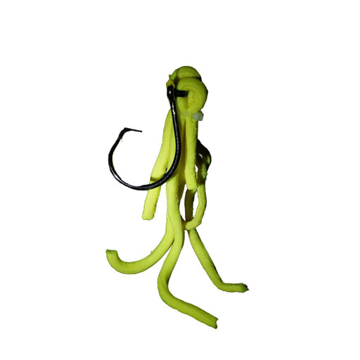 Q8 Super Worms Halibait Octosquid Qty 3 Chartreuse - PlasticsQ8Freshwater850238008688FishAndSave