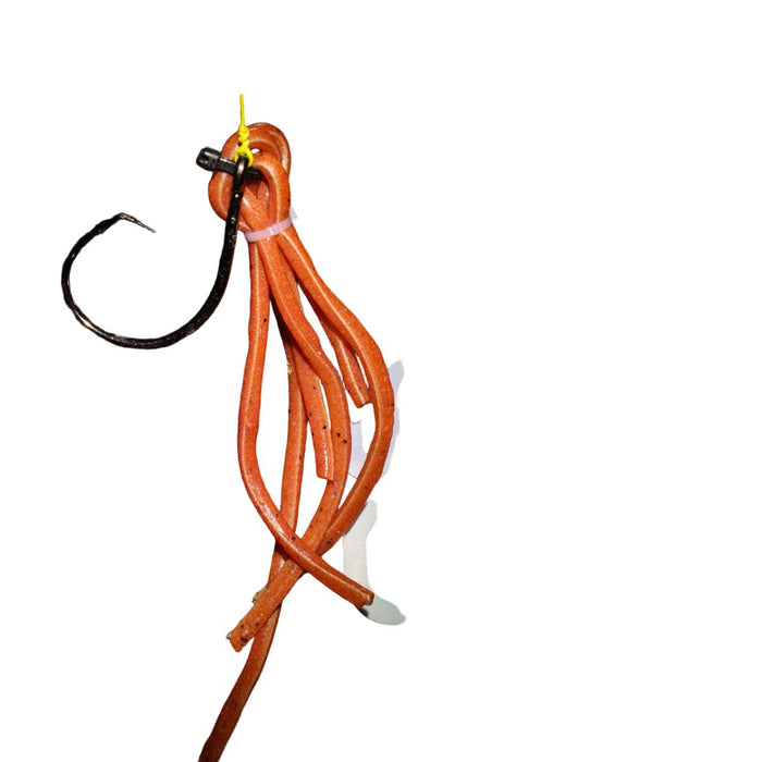 Q8 Super Worms Halibait Octosquid Qty 3 - PlasticsQ8Lucky PennyFreshwater850238008701FishAndSave