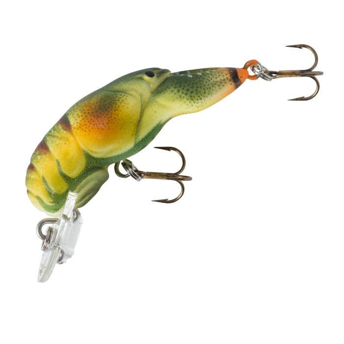 Rebel Teeny Wee Crawfish 1-1/2" 1/10 Oz - CrankbaitRebelRusty CrawBass020554073923FishAndSave