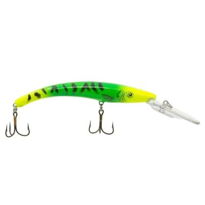 Reef Runner Deep Diver 800 Series 5/8 Oz 6 - 3/16" - CrankbaitReef RunnerGreen GiantBass726207082747FishAndSave