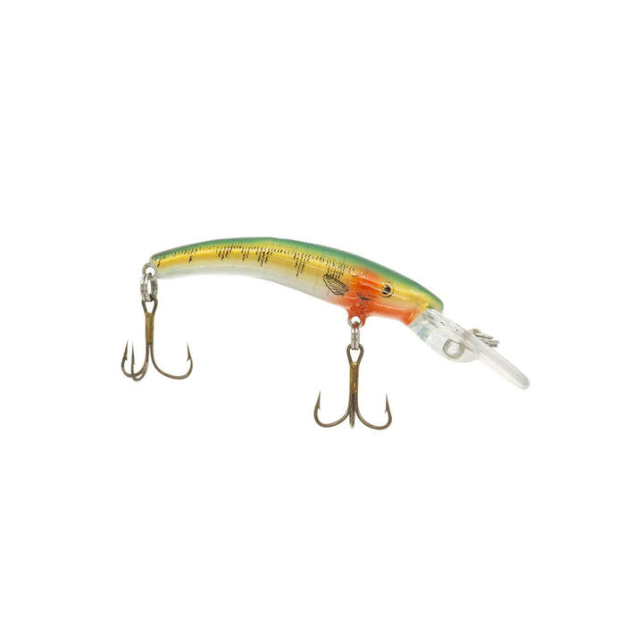 Reef Runner Mini Rip 100 2 - 1/4" 1/4 Oz Qty 1 - CrankbaitReef RunnerGreen PerchFreshwater726207001090FishAndSave