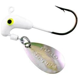 Road Runner Jig Heads - SpinnersBlakemoreWhite1/16 Oz Qty 4FreshwaterFishAndSave