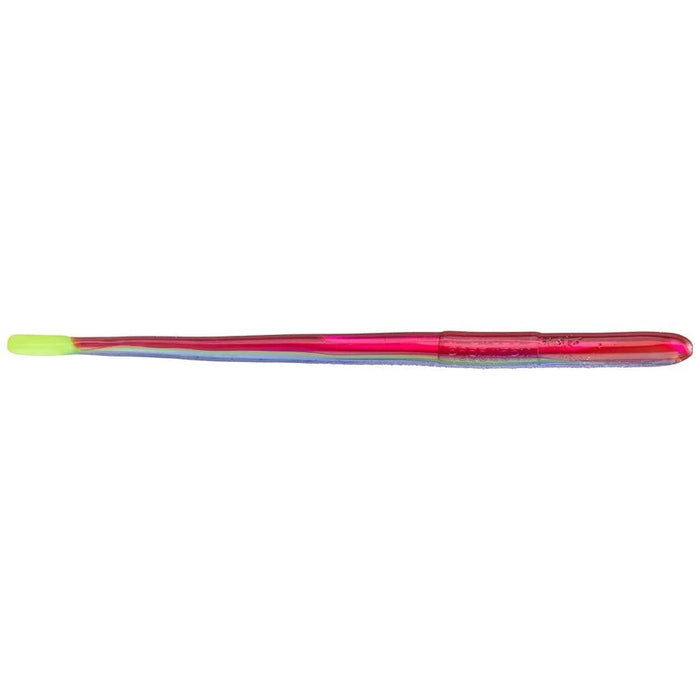 Roboworm Straight Tail Worm 4.5" Qty 10 - PlasticsRobowormMorning Dawn ChartreuseBass788998202643FishAndSave