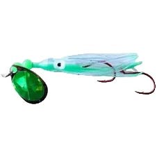 Rocky Mountain Super Squid Kokanee Series Qty 1 - SpinnersRocky Mountain Tackle CompanyUV GreenFreshwater813054012956FishAndSave