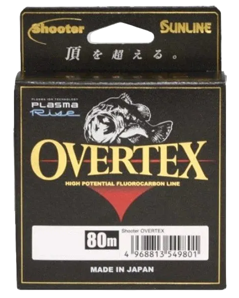 Sunline Shooter Overtex Fluorocarbon 87 Yds Clear