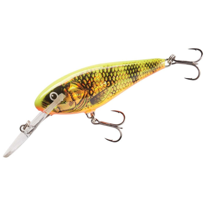 Salmo Executor SDR 50, 2" 3/16 Oz Gold Fluorescent Perch - CrankbaitSalmoBass818541025679FishAndSave