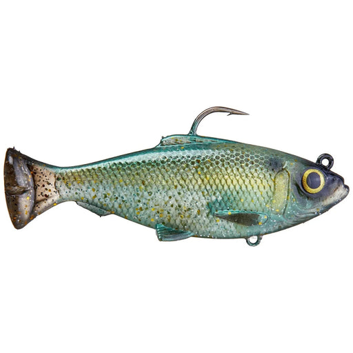 Savage Gear Pulse Tail Baitfish 4" 1 Oz RTF Green Back Qty 1 - FishAndSave