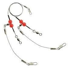 Sea Striker Beaded Double Drop Bottom Rig 24" 60lb Test Qty 1 - Hooks/RigsSea StrikerNew Arrival768721534531FishAndSave