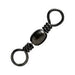 Sea Striker Twisted Barrel Swivel Sz 2/0 Qty 4 Black - Swivels/ConnectorsSea StrikerFreshwater096337667917FishAndSave