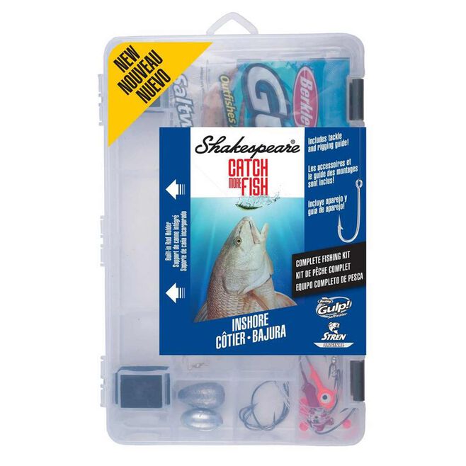Shakespeare Catch More Fish Inshore Tackle Kit - Tackle Boxes & BagsShakespeareBassFishAndSave