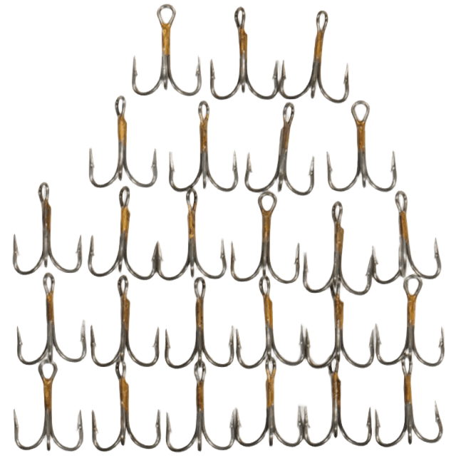 Solvkroken Krok Treblekrok Til Ferskvannsfiske Sz 4 Qty 25 - Hooks/RigsSolvkrokenBass7056960209840FishAndSave