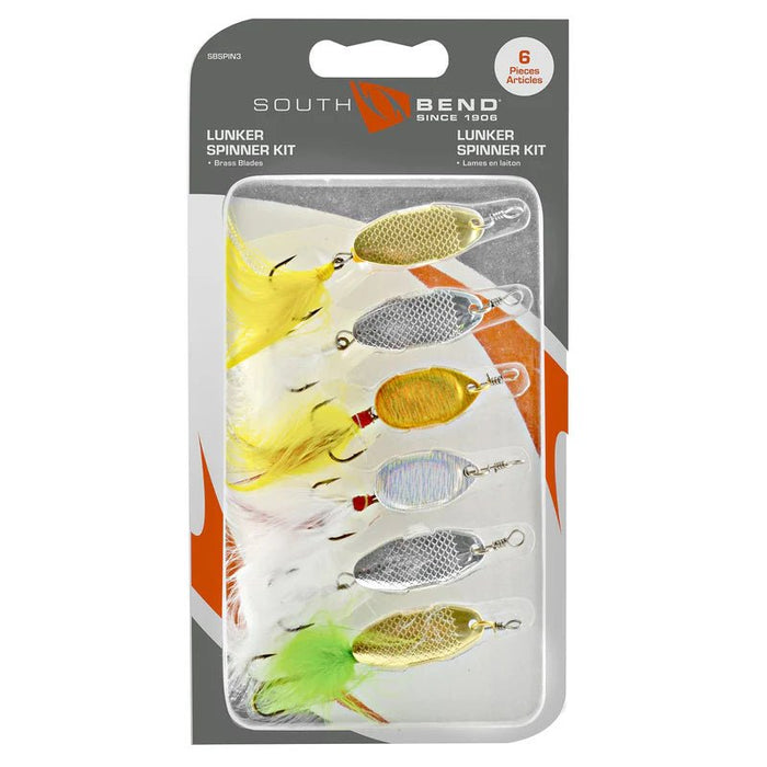 South Bend Lunker Lite Spinner Assortment Kit - SpinnersSouth BendFreshwater039364131822FishAndSave