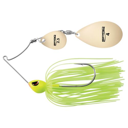 Spro Essential Series Thumper Colorado Indiana Blades - SpinnersSproChartreuse3/8 OzBass651583153005FishAndSave