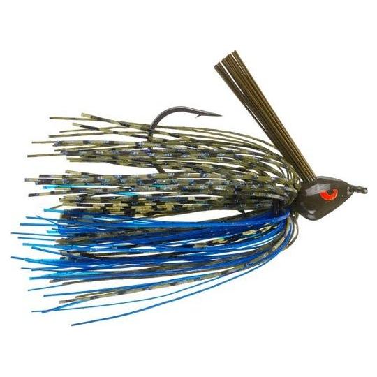 Stanford Baits Boom Boom OG Gangsta Swim Jig 3/8 Oz Blue Melon Qty 1 - JigsStanford BaitsBass072632476270FishAndSave