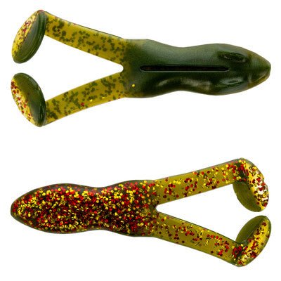 Stanley Ribbit Frog 4" Qty 5 Green Back Tree Frog - PlasticsStanleyBass010851592241FishAndSave