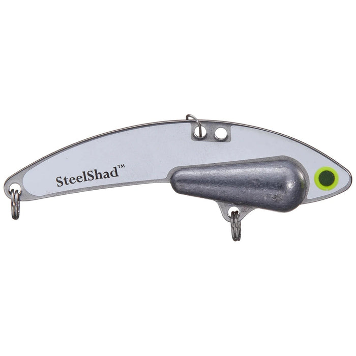 SteelShad Bladebait 2 - 1/4" 1/2 Oz - JigsSteelshadSilverFreshwater810005630184FishAndSave