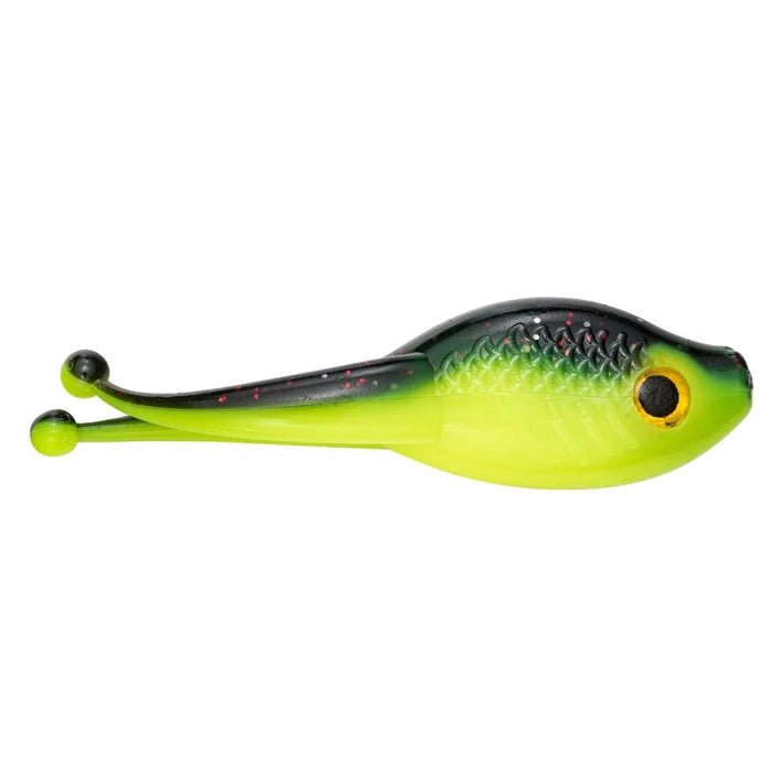 Strike King Mr.Crappie Scizzor Shad 2 - 1/4" Qty 10 - PlasticsStrike KingTuxedo Black Chartreuse_Hi_chtgptapp_optimised_this_description - generator051034242904FishAndSave