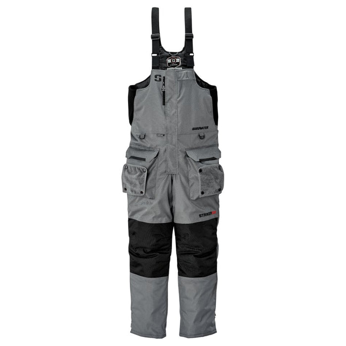 Striker Hardwater Bib Gray/Black X - Large - OutdoorsStrikerNew Arrival818716025435FishAndSave