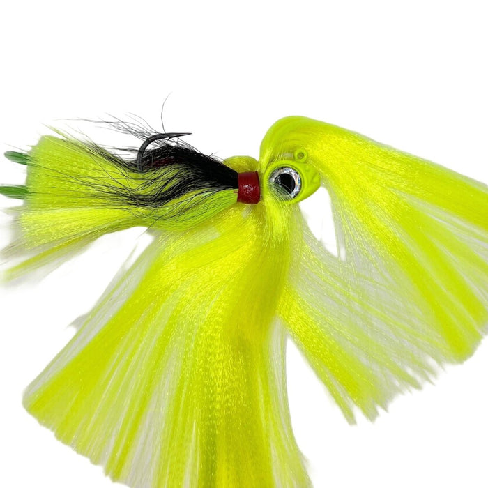 Striper Gear Parachute Jig 7" 3 Oz - JigsStriper - GearYellowFreshwater736373601154FishAndSave