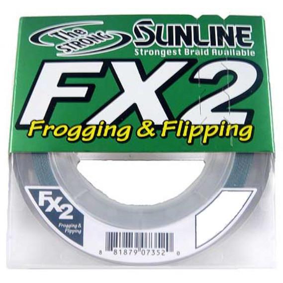 Sunline FX2 Braid 90Yds 80Lb Dark Green - Line/LeaderSunlineBass881879073544FishAndSave