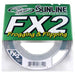 Sunline FX2 Braid 90Yds 80Lb Dark Green - Line/LeaderSunlineBass881879073544FishAndSave