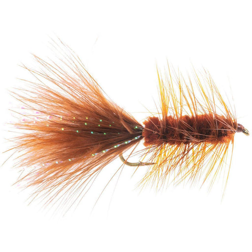 Superfly FLY6347-08P-US Streamer Wooly Bugger Brown 2/pk - FishAndSave