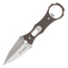 Tac-Force TF-FIX020BR Fixed Blade Boot Knife. 2.50" Spear Point Blade Brown - FishAndSave