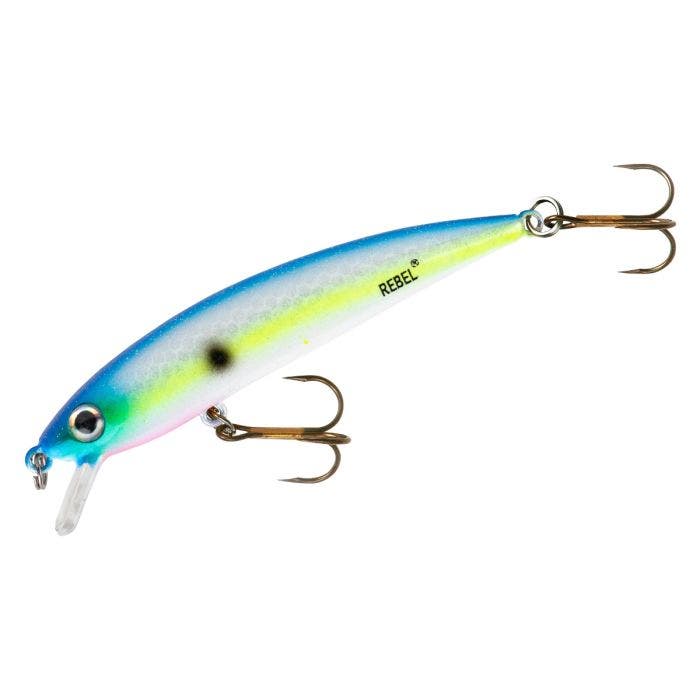 Rebel Tracdown Minnow 2" Silver Citrus