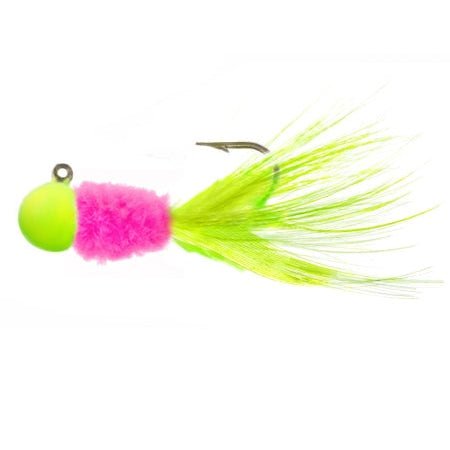 Team Crappie Slab Caller Qty 3 - JigsTeam CrappieElectric Chicken1/16 ozFreshwaterFishAndSave