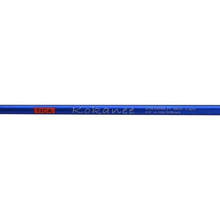 Tica KOEA80ML2T Blue Kokanee Casting Rod 8'0" Medium 2 - Pc - Casting RodsTicaFreshwater804929009560FishAndSave