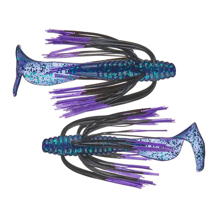 Tightlines UV Rattl'N Bladed Jigbait Trailer 5" Qty 4 Junebug Purple Tip - PlasticsTightLines Uv_Hi_chtgptapp_optimised_this_description - generator704433204768FishAndSave