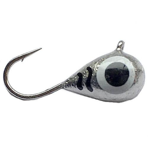 Venom Tungsten Drop Jig 12 1/16 Oz Qty 1 Silver Shiner - JigsVenomFreshwater852940002183FishAndSave