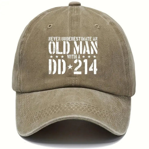 Vintage Washed Distressed Cap for Men - FishAndSave