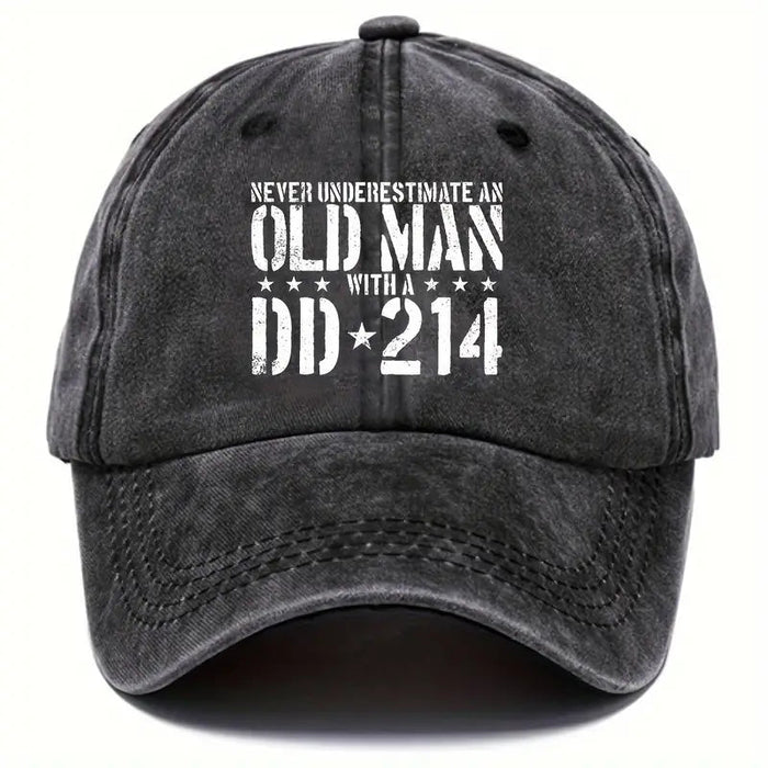 Vintage Washed Distressed Cap for Men - OutdoorsFishAndSaveBlackNew Arrival49295390073FishAndSave