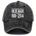 Vintage Washed Distressed Cap for Men - OutdoorsFishAndSaveBlackNew Arrival49295390073FishAndSave
